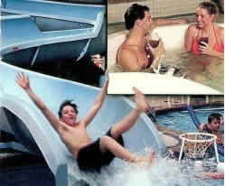 Mammoth Water Slide at Ramada Rapid City
